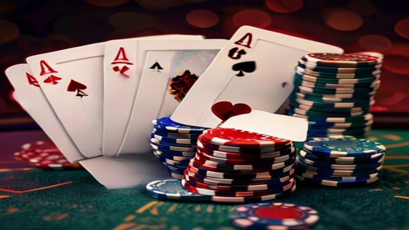 Minh họa hướng dẫn Poker Texas Hold'em cho người mới tại NH88L